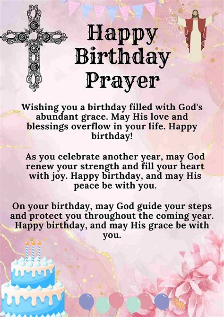 Birthday Prayer Wishes