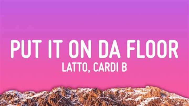 Cardi Put It On The Floor: Unleash Your Inner Groove