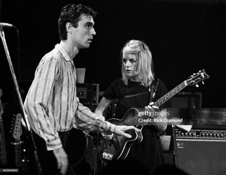 David Byrne And Tina Weymouth