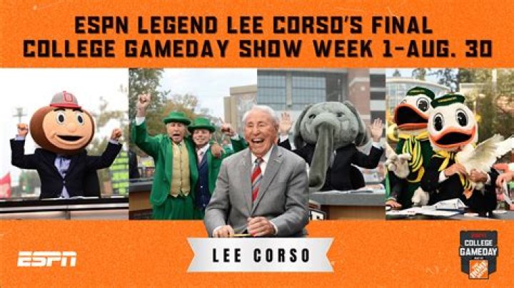 Discover The Age Of College Football Icon Lee Corso