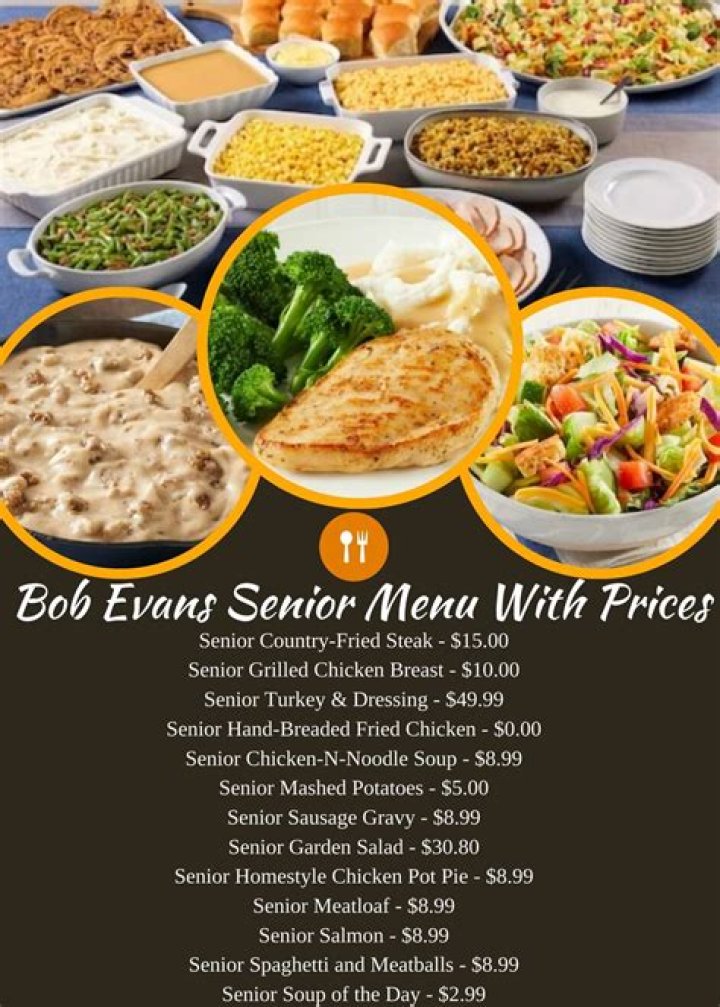 Discover The Secret Menu: Bob Evans Delights For Seniors