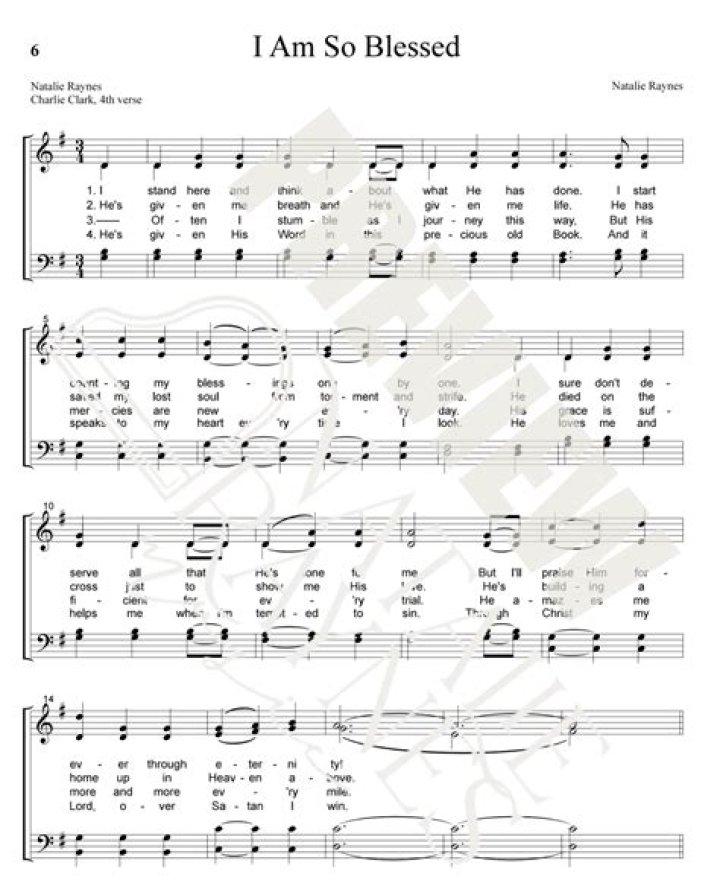 Discover The Uplifting Lyrics Of "I Am Blessed"