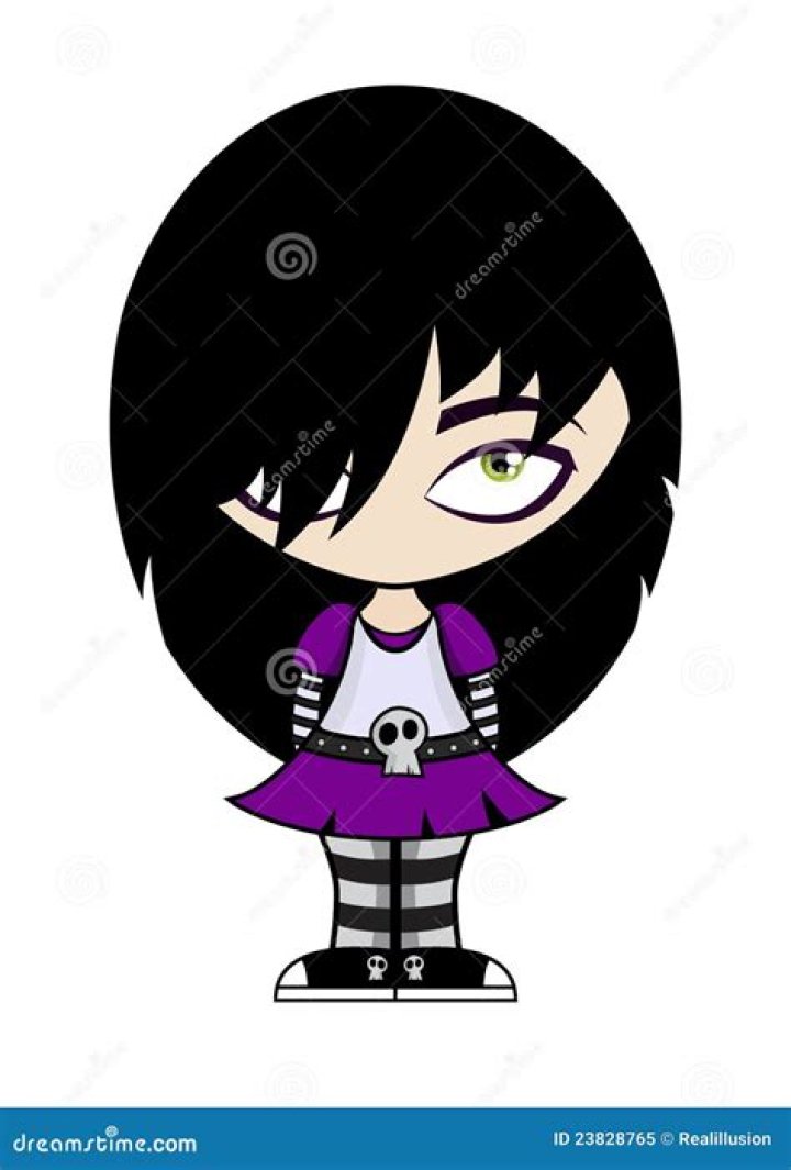 Emo Cartoon Characters