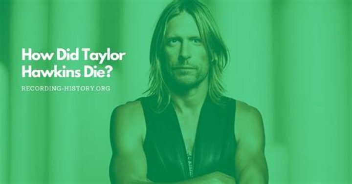 How Old Was Taylor Hawkins At The Time Of His Death?