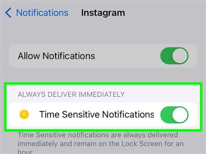 How To Turn Off Time Sensitive Notifications
