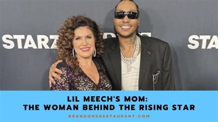 Lil Meech's Mother Behind The Star