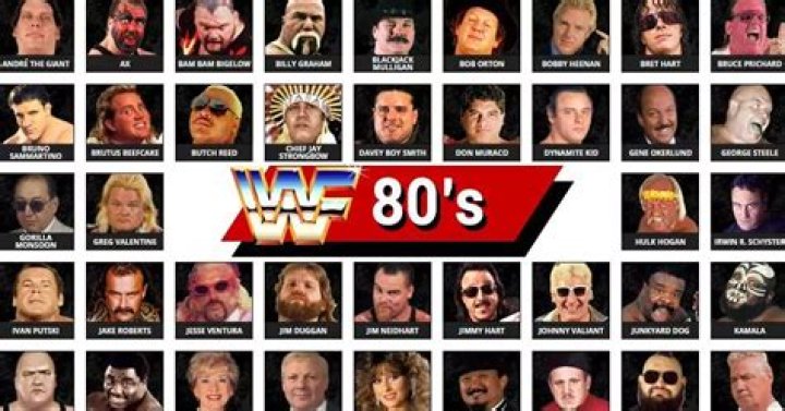 Male Wrestlers From The 80s And 90s List