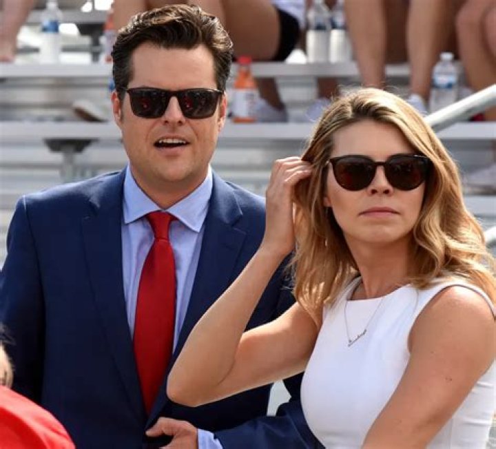 Matt Gaetz's Wife Stunning Picture - See Her Side-by-Side Comparison