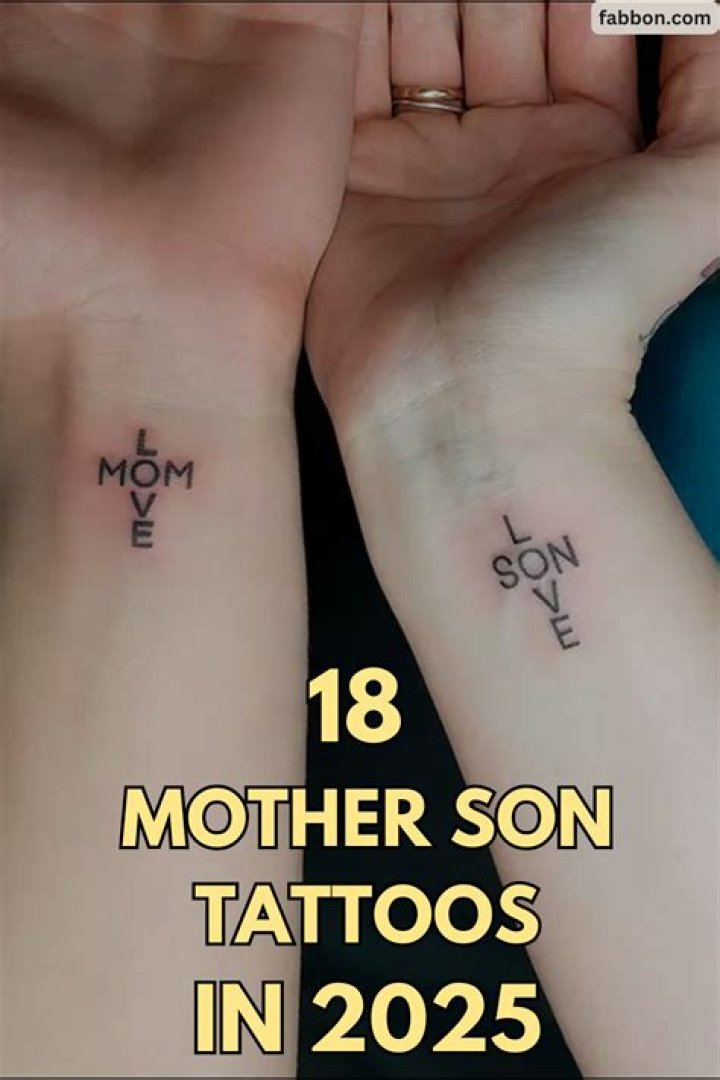 Mother Son Tattoos