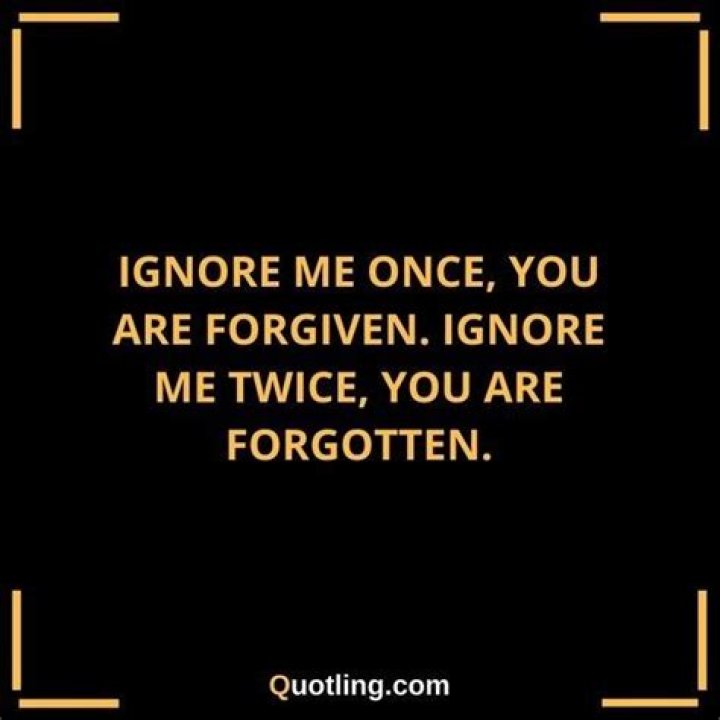 Quotes Ignore Me