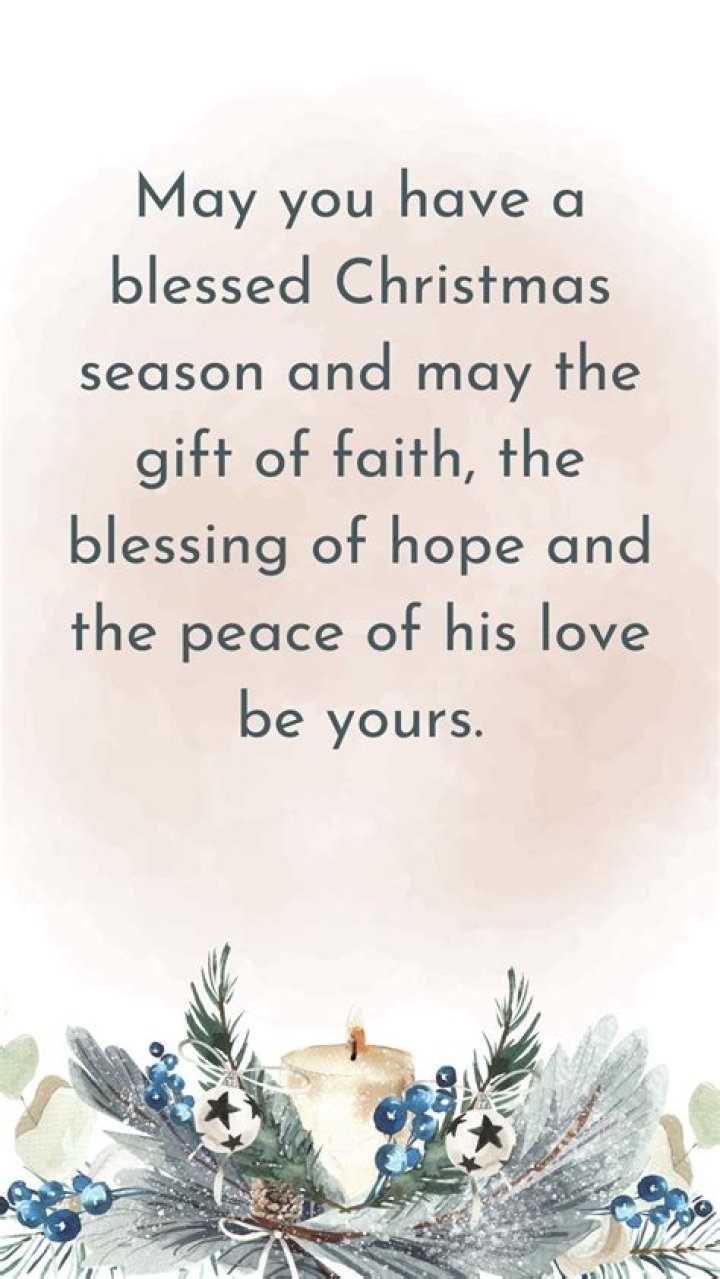 Religious Christmas Card Messages