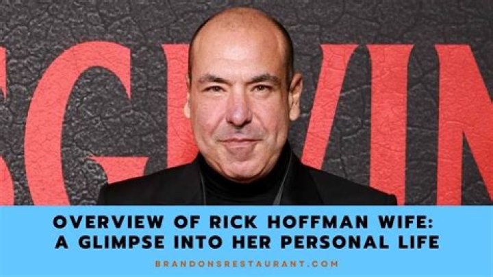 Rick Hoffman Relationship