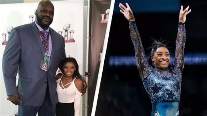 Shaquille O'Neal And Simone Biles Strike Iconic Pose: A Photo To Remember