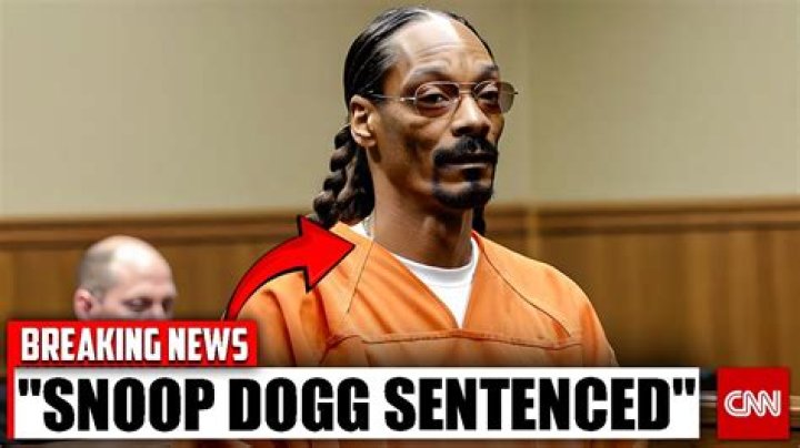Snoop Dogg's Jail Sentence: Inside The Rapper's Arrest And Conviction