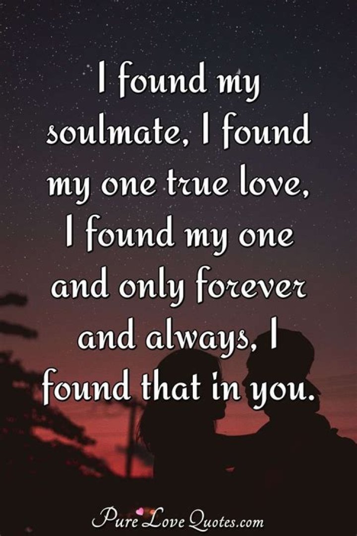 Soulmate Love You Forever Quotes