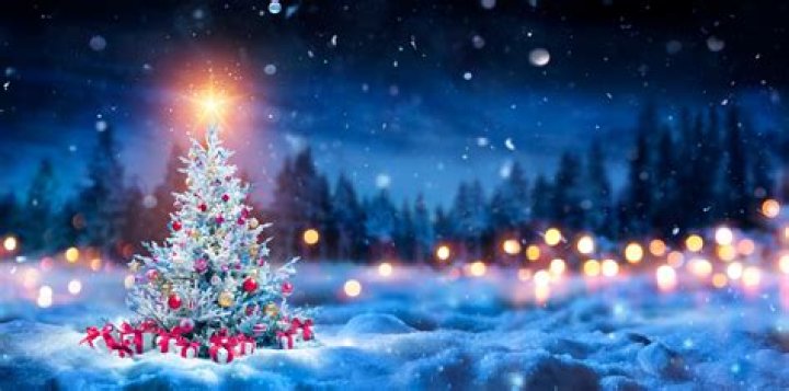 Spectacular Sky Under The Christmas Magic