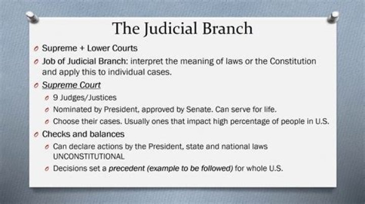 The Essential Guide To Judicial Branch Examples