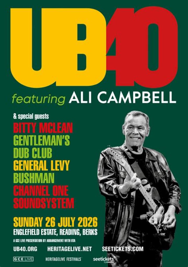 The Legendary Lead Singer Of UB40: Ali Campbell