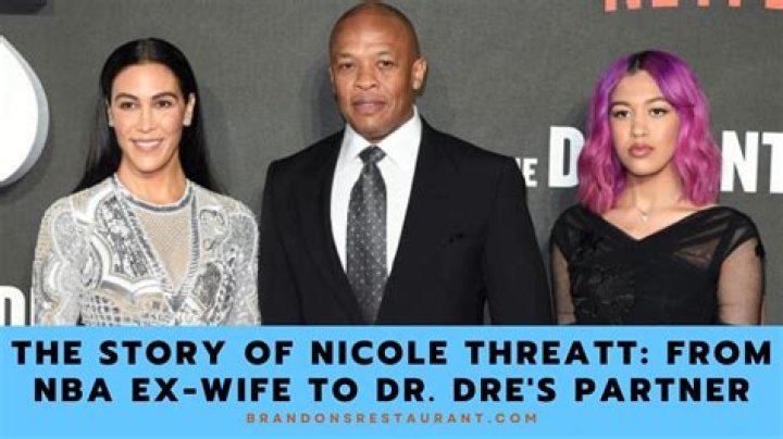 The Untold Story Of Dr. Dre And Nicole Threatt: A Journey Of Love And Success