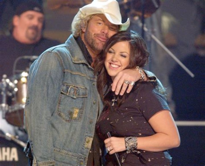 Toby Keith, A Famous Country Singer And His Adoring Wife