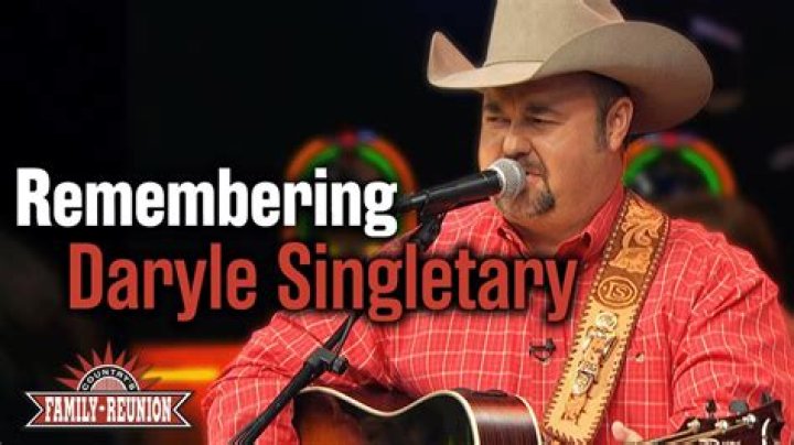 Uncovering The Cause Of Country Music Star Daryle Singletary's Tragic Passing