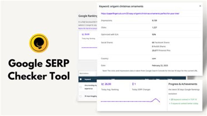 Unlocking Success With A SERP Rank Checker Tool