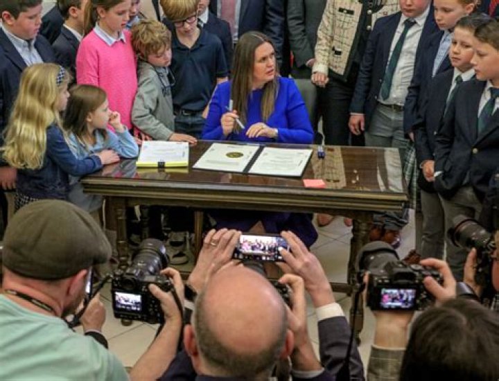 Unveiling The World Of Sarah Huckabee Sanders' Children: Surprising Discoveries